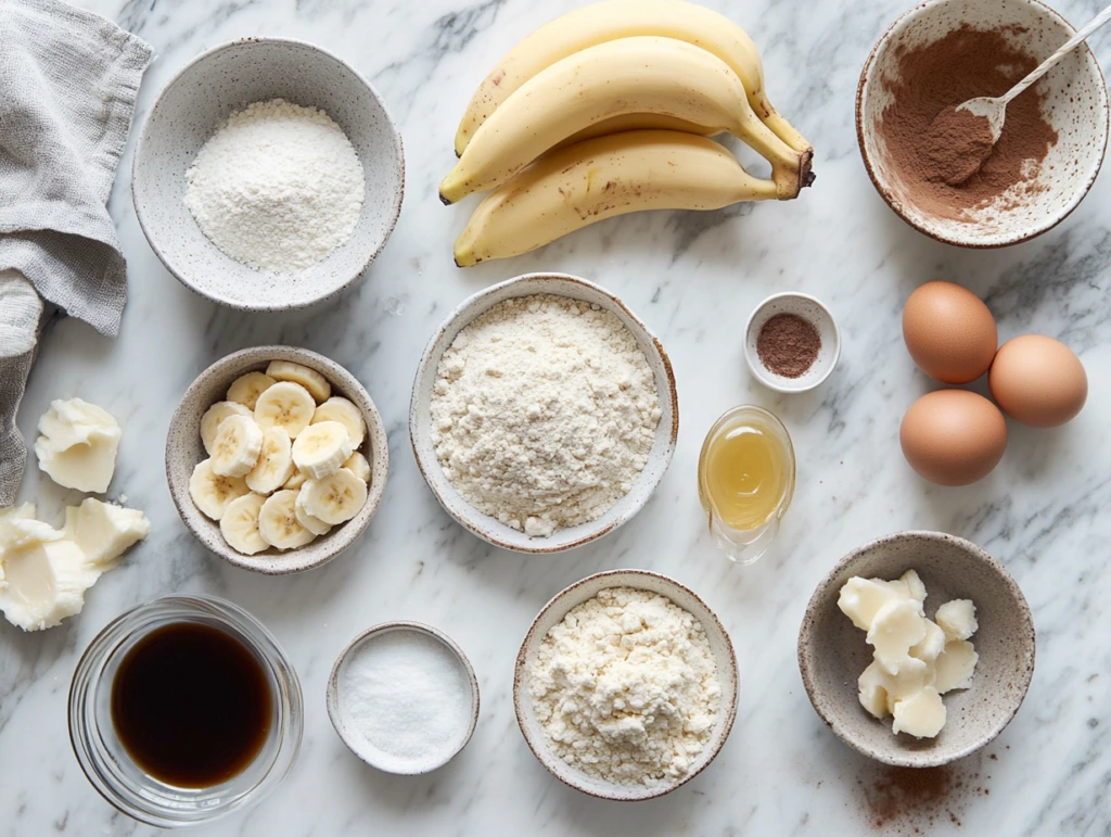 ingredients Banana Bread Recipe Without Butter