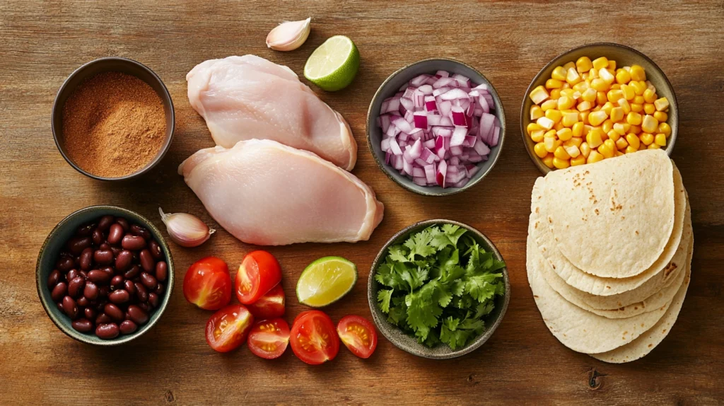 Chicken Tortilla Soup ingredients